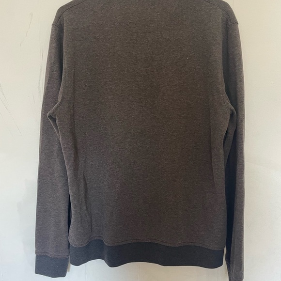 Ted Baker London quarter zip size 4 brown gray - Picture 3 of 5